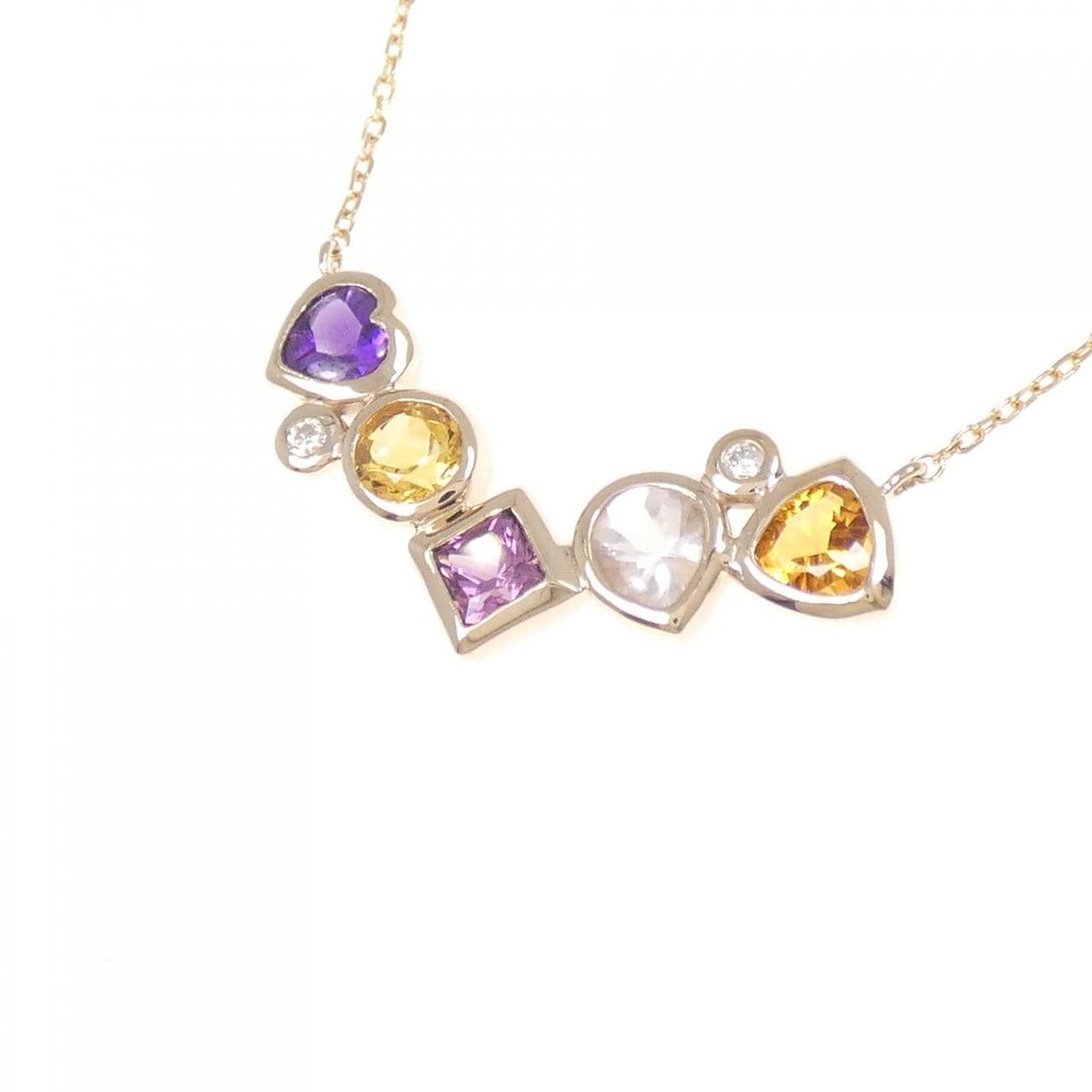 4°C Color Stone Necklace