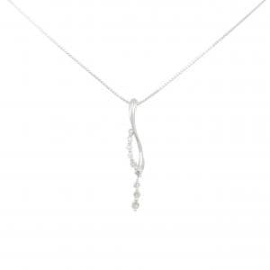 PT950/PT850 ダイヤモンド ネックレス 0.25CT