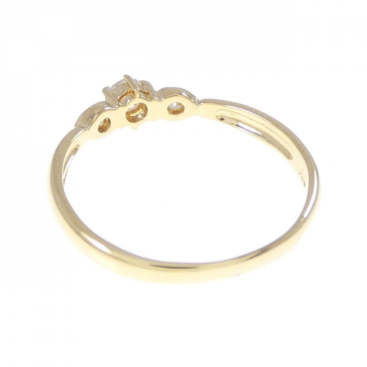 K18YG ダイヤモンド リング 0.20CT