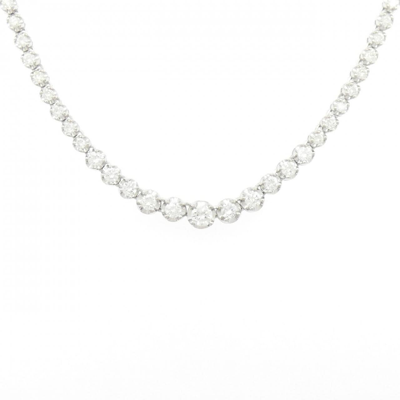 PT850 ダイヤモンド ネックレス 5.00CT