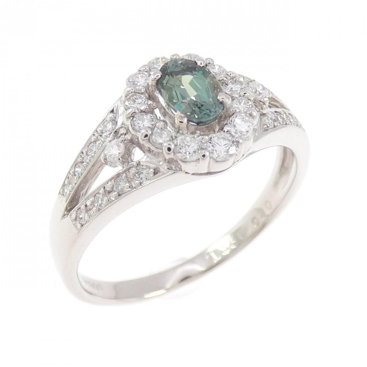 PT900 アレキサンドライト リング 0.330CT