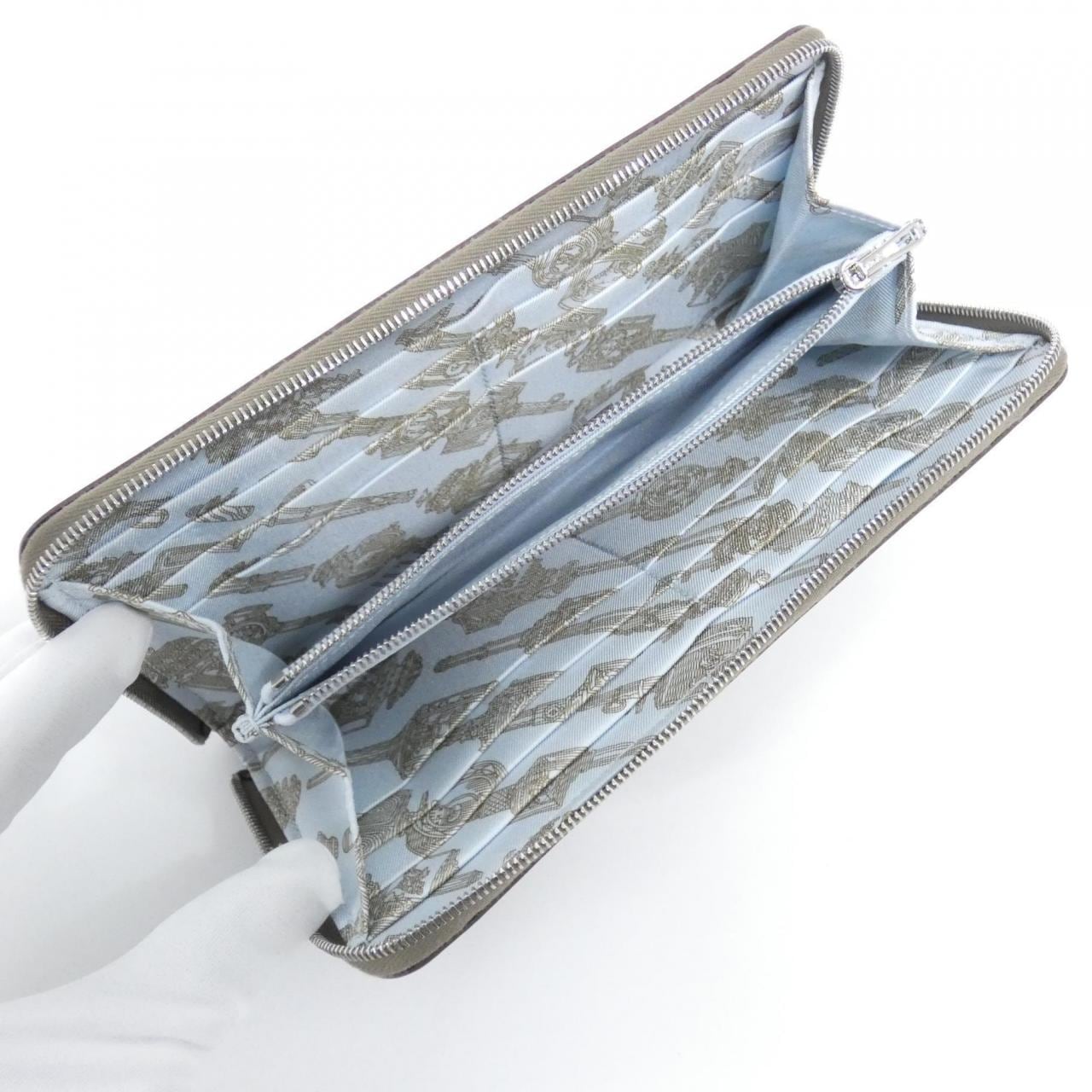 エルメス MERVILLEUSES LANTERNES シルク イン クラシック 086366CK 財布