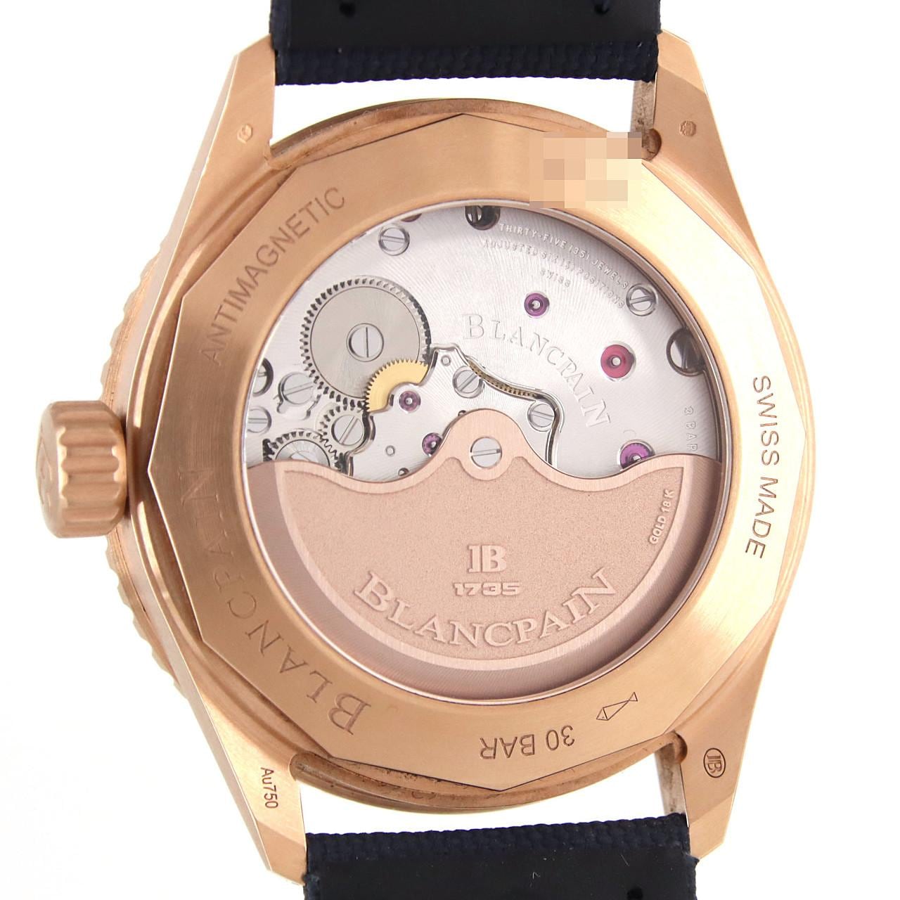 ブランパン フィフティファゾムスバチスカーフ PG 5000-36S40-O52A PG･RG 自動巻