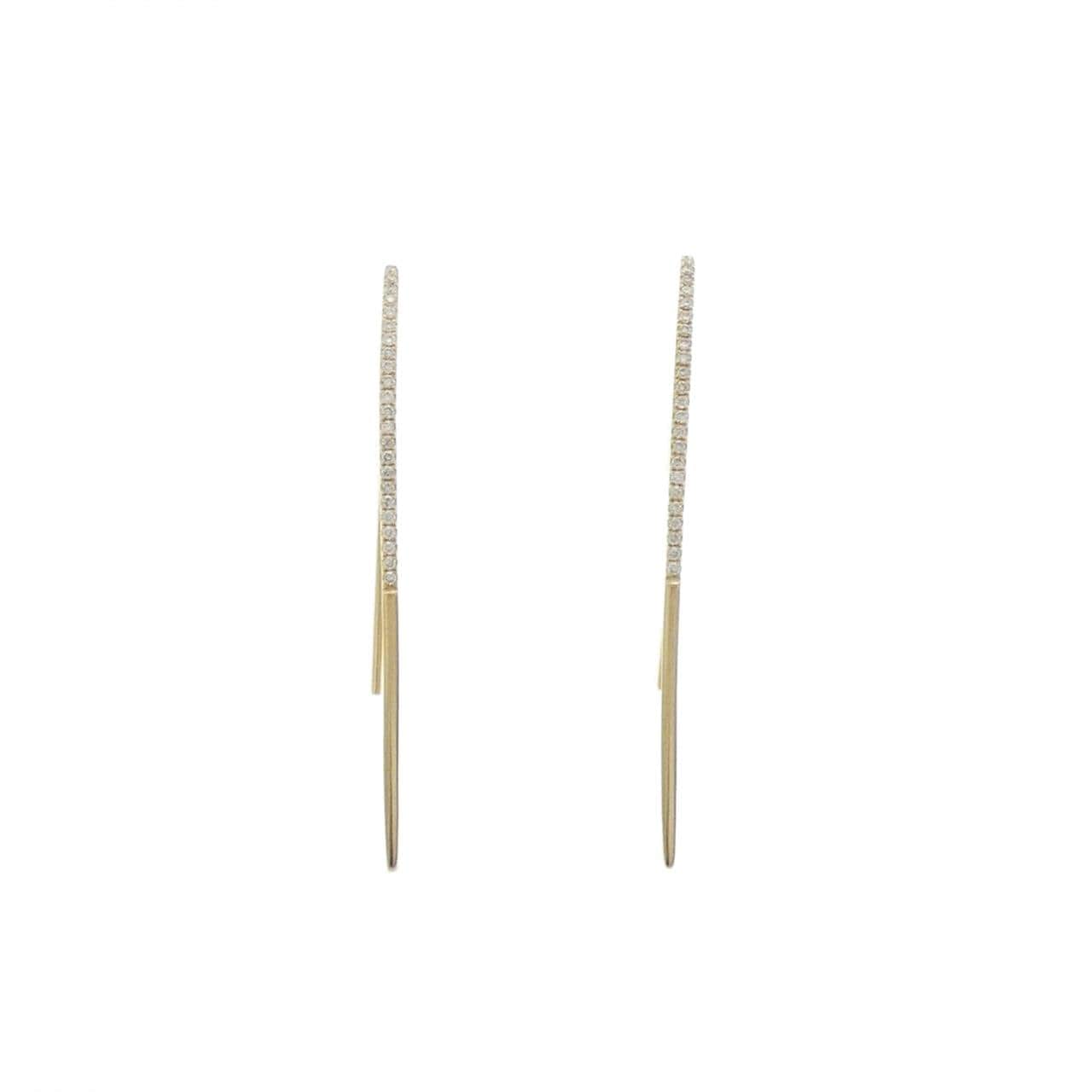 ポンテヴェキオ ダイヤモンド ピアス 0.38CT