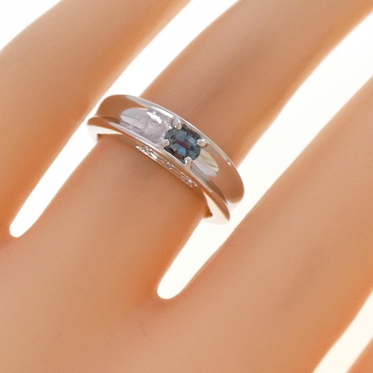PT900 アレキサンドライト リング 0.20CT
