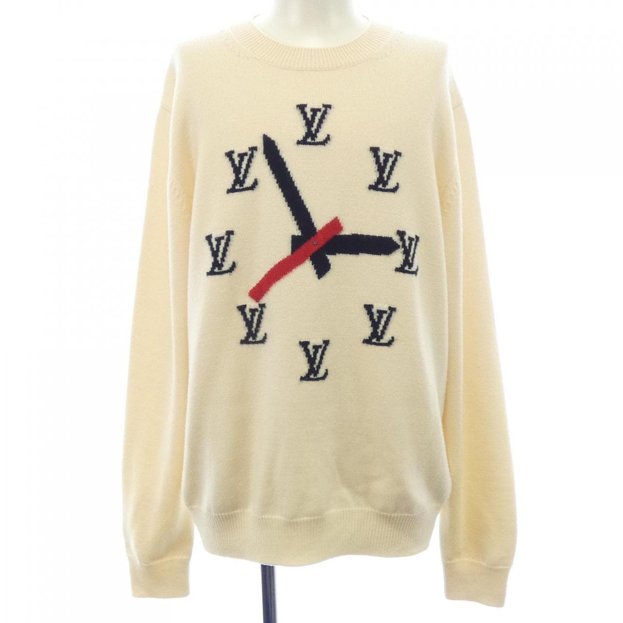 ルイヴィトン LOUIS VUITTON クロックインタルシアプルオーバー HKN78WZLL ニット