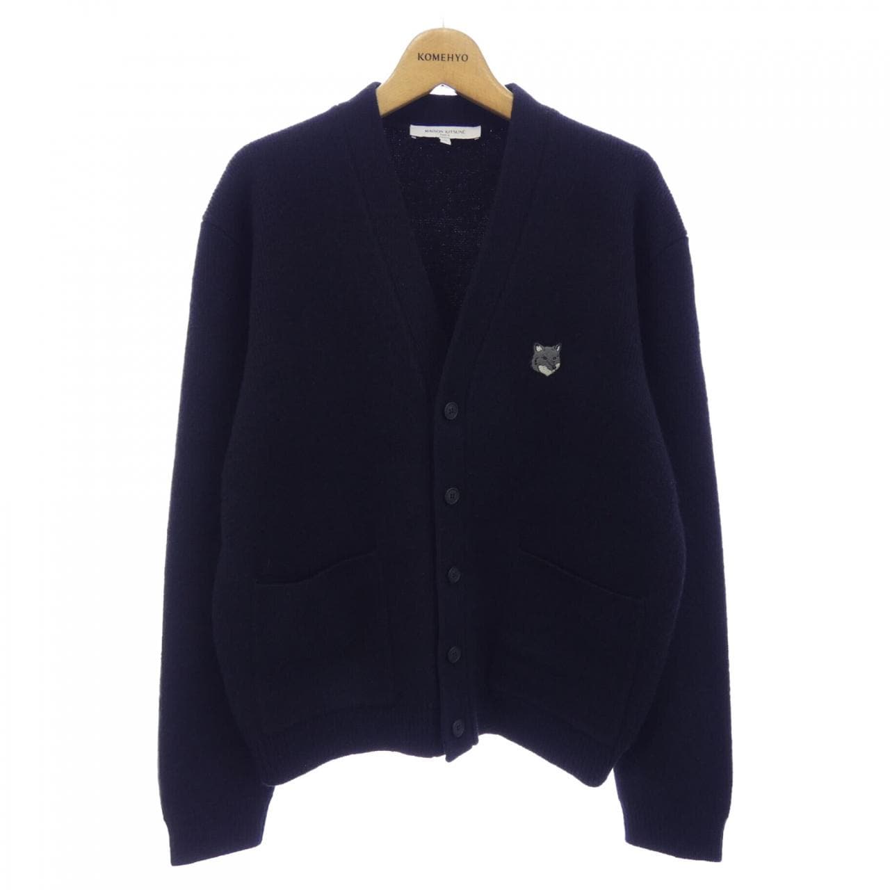 メゾンキツネ MAISON KITSUNE PM00510KT1180 カーディガン