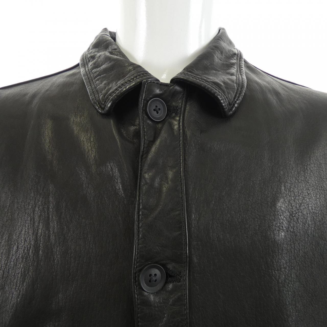 ヨウジヤマモトプールオム YOHJI YAMAMOTO POUR HOMME HS-Y92-700 レザージャケット