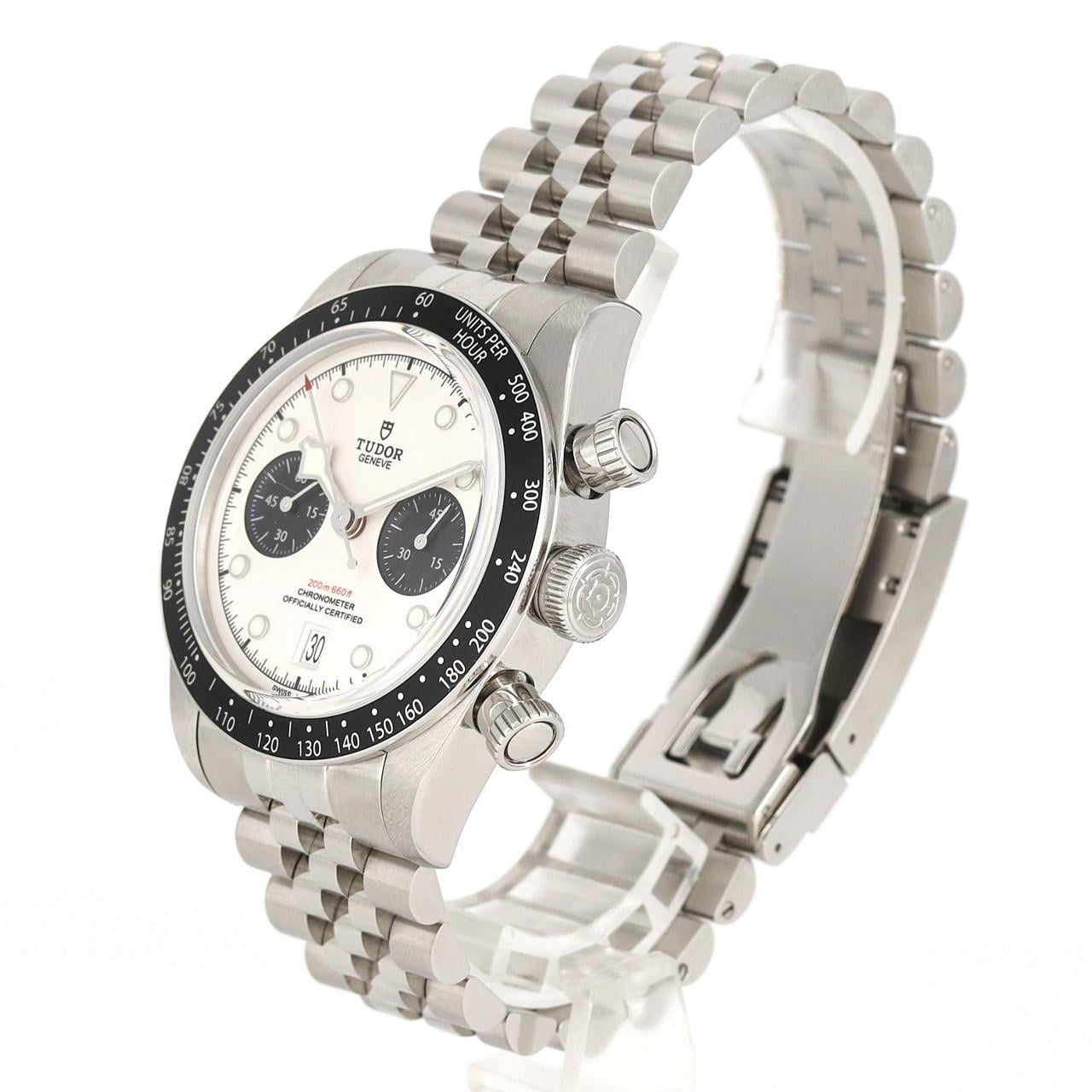 チューダー/チュードル ブラックベイクロノ M79360N-0014 SS 自動巻