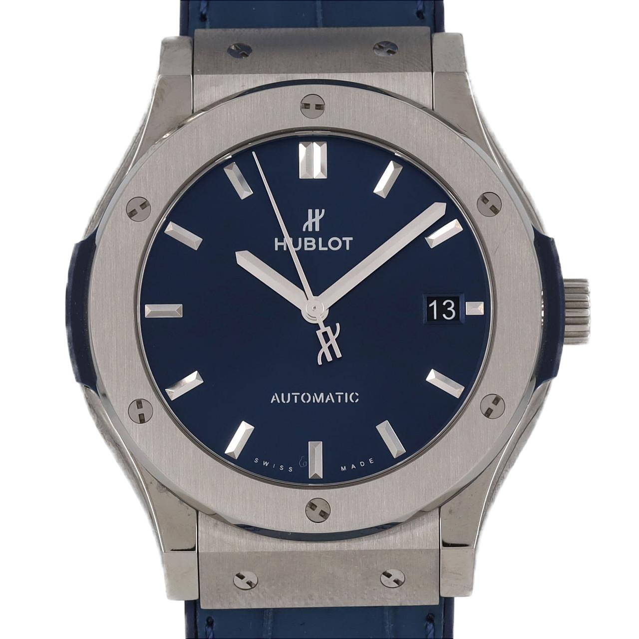 Hublot Classic FUSION Titanium Blue 511.NX.7170.LR TI Automatic