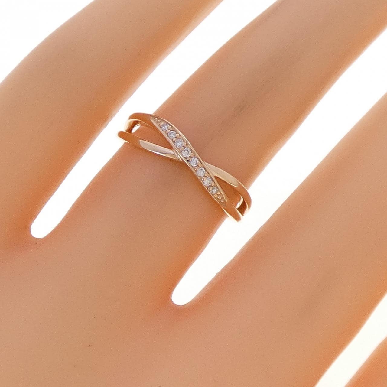 4゜C ダイヤモンド リング