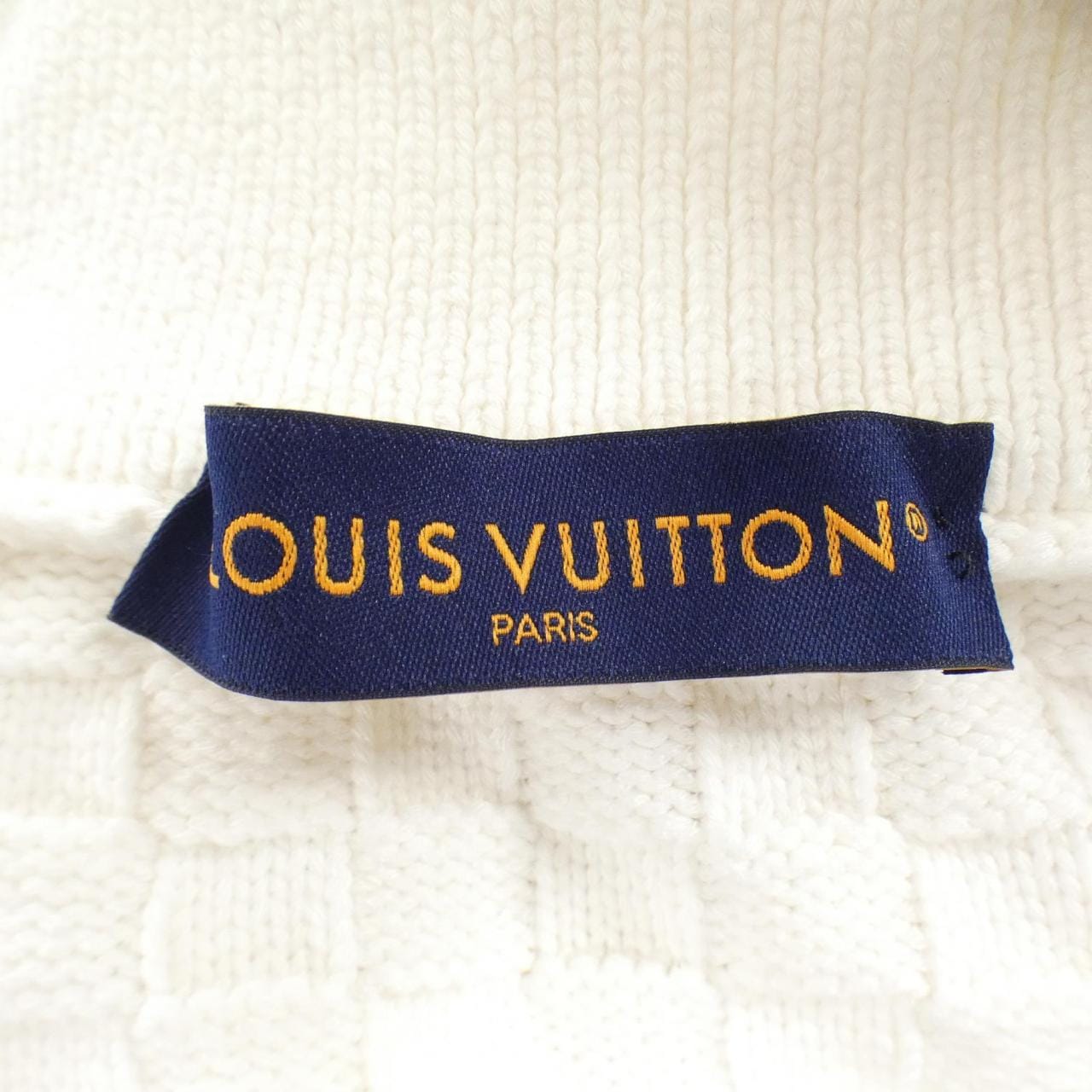 ルイヴィトン LOUIS VUITTON LVダミエウールブレンドプルオーバー HPN63WTZ8 ニット