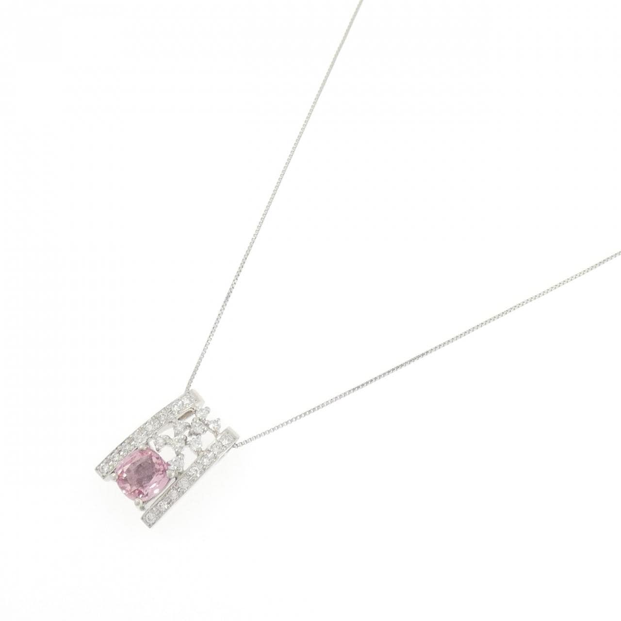 PT900/PT850 サファイヤ ネックレス 1.400CT