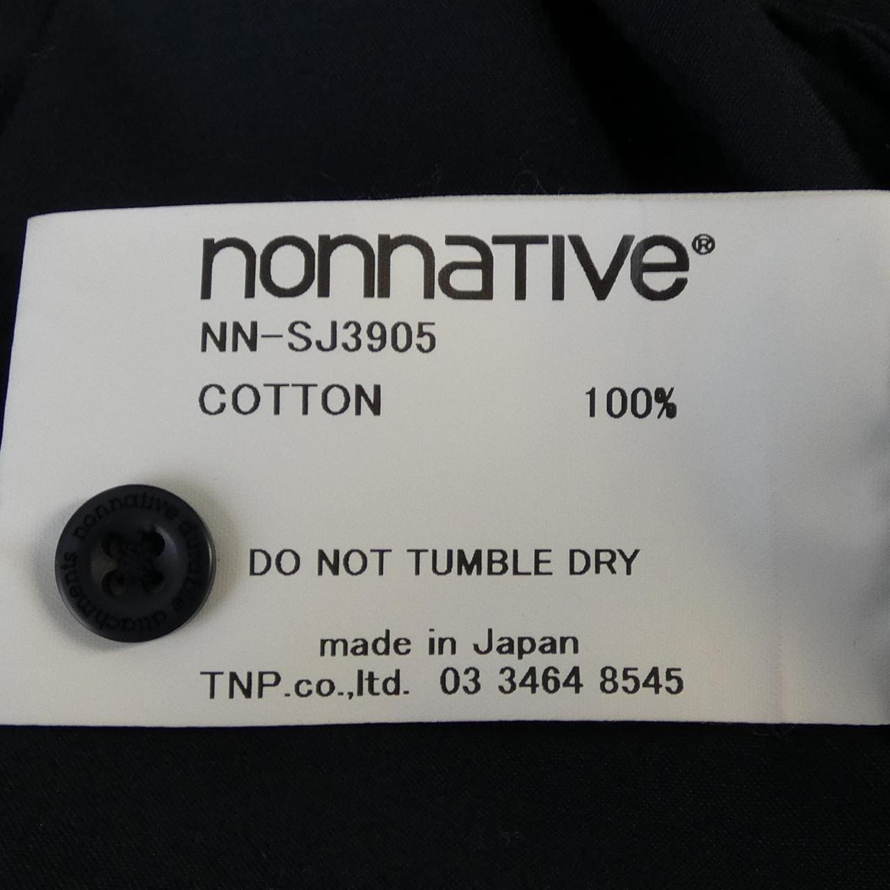ノンネイティブ NONNATIVE NN-SJ3905 シャツ