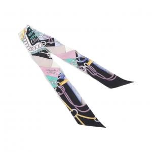 エルメス CLIQUETIS ツイリー 061574S スカーフ