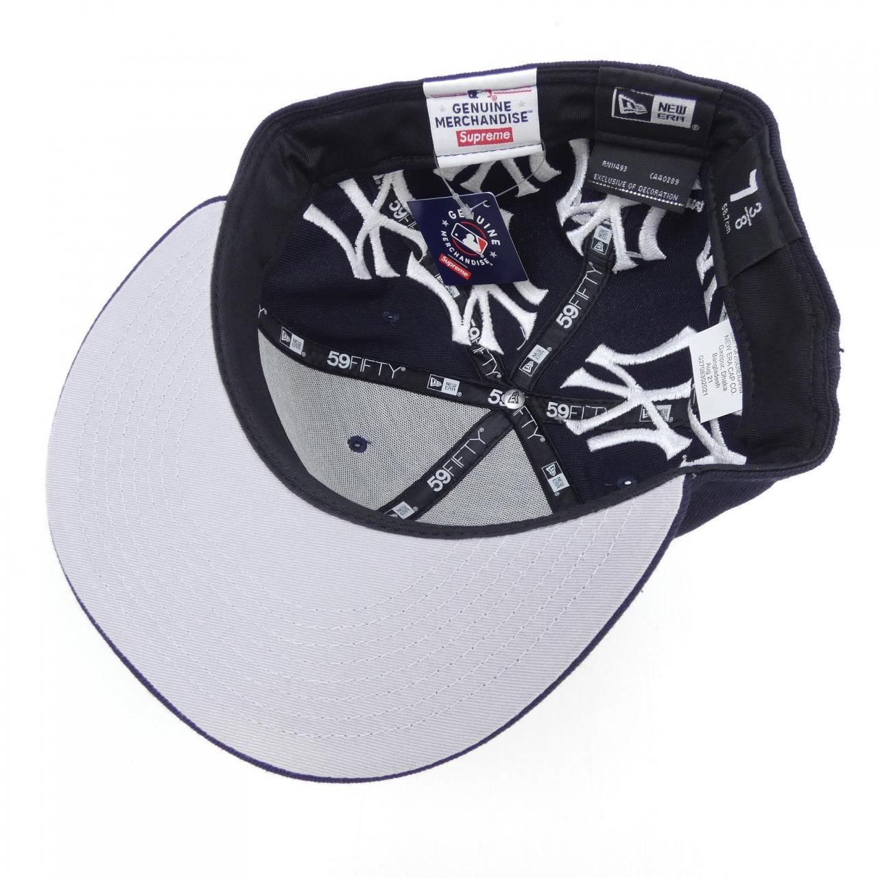 シュプリーム SUPREME NY YANKEES BOX LOGO キャップ