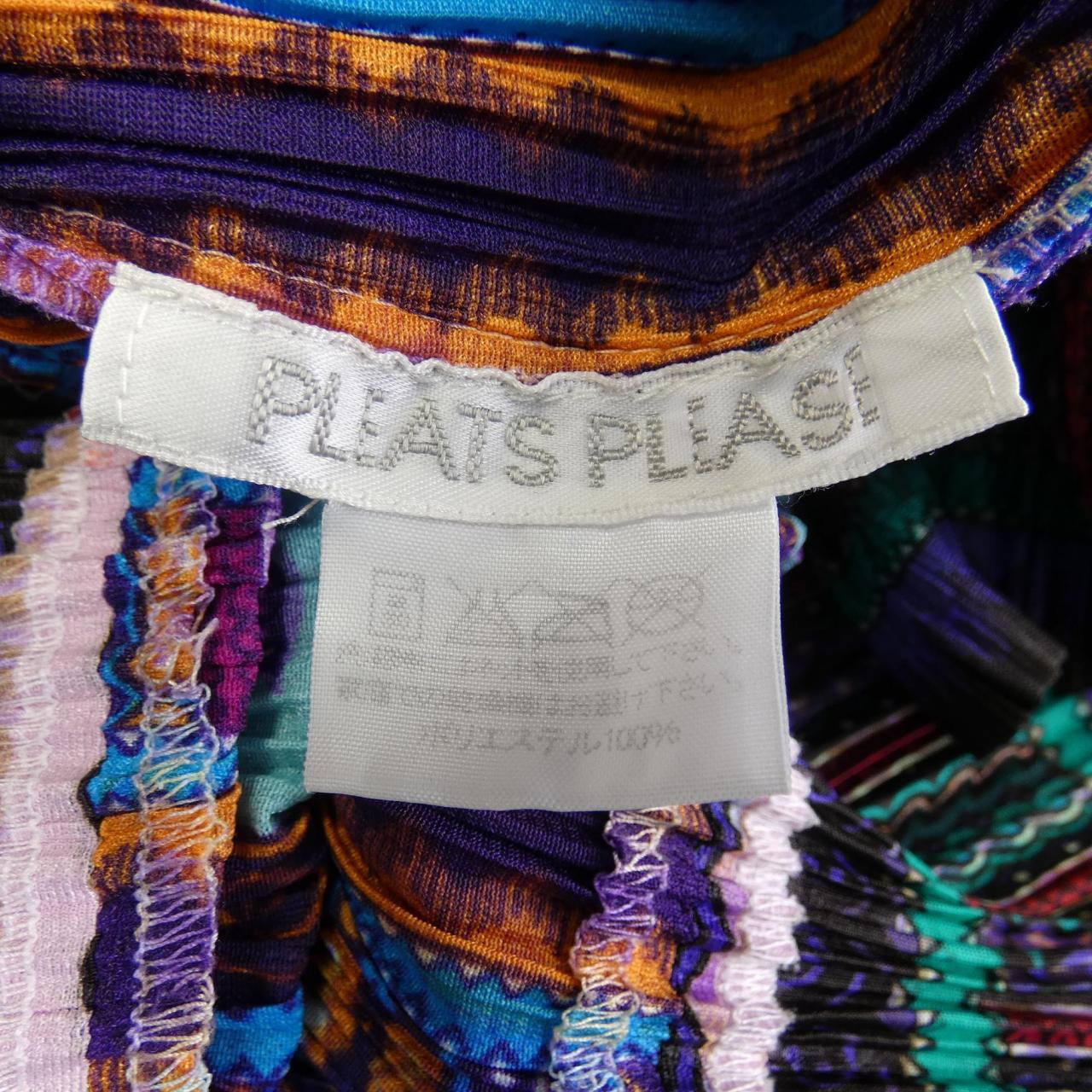 【ヴィンテージ】プリーツプリーズ PLEATS PLEASE 2004 エスニックプリント PP41-JK812 7559042 トップス