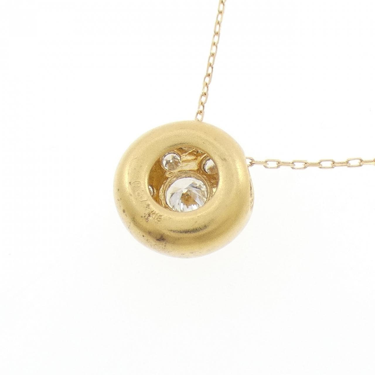 K18YG ダイヤモンド ネックレス 0.31CT