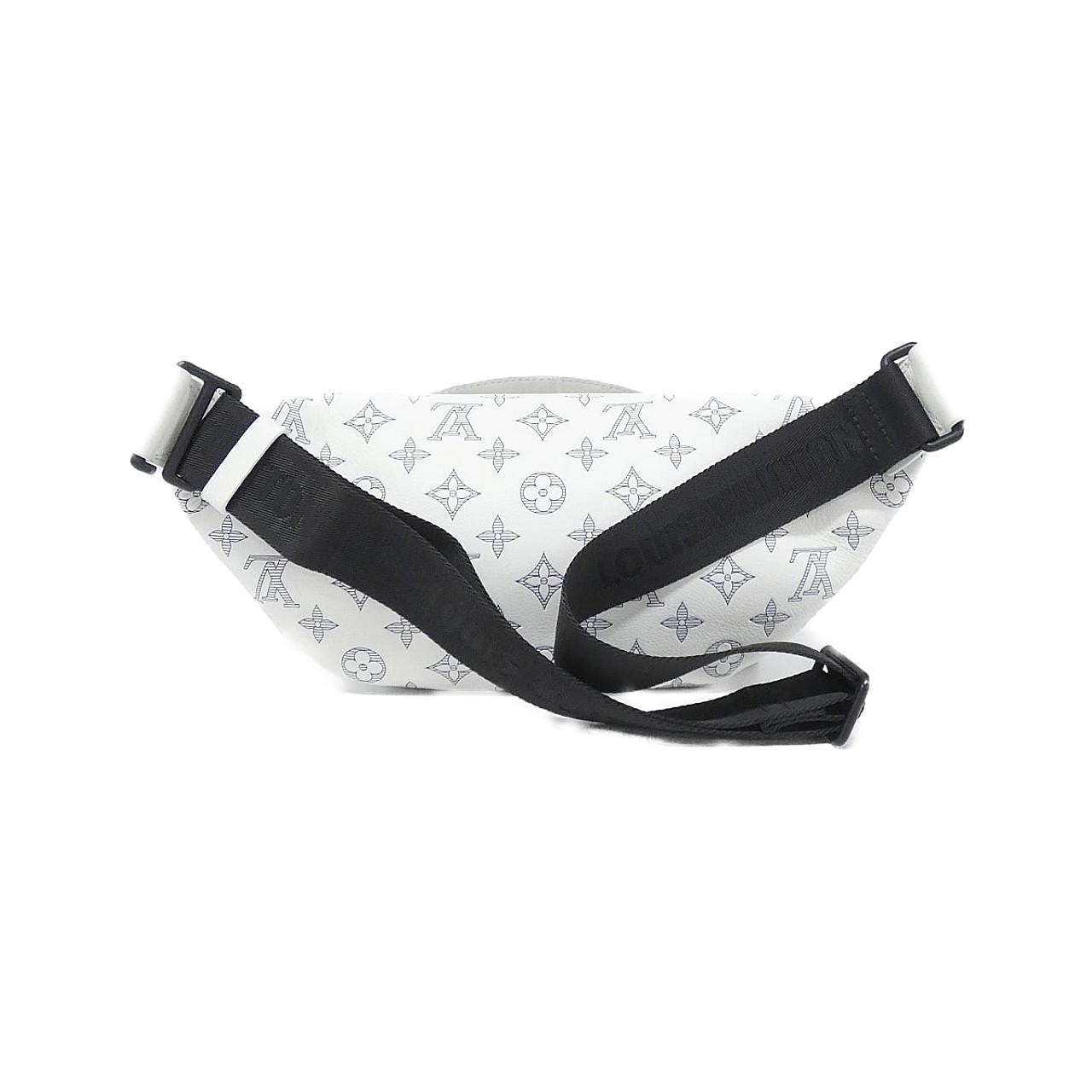 ルイヴィトン モノグラム シャドウ ラッシュ バムバッグ M25227 ショルダーバッグ