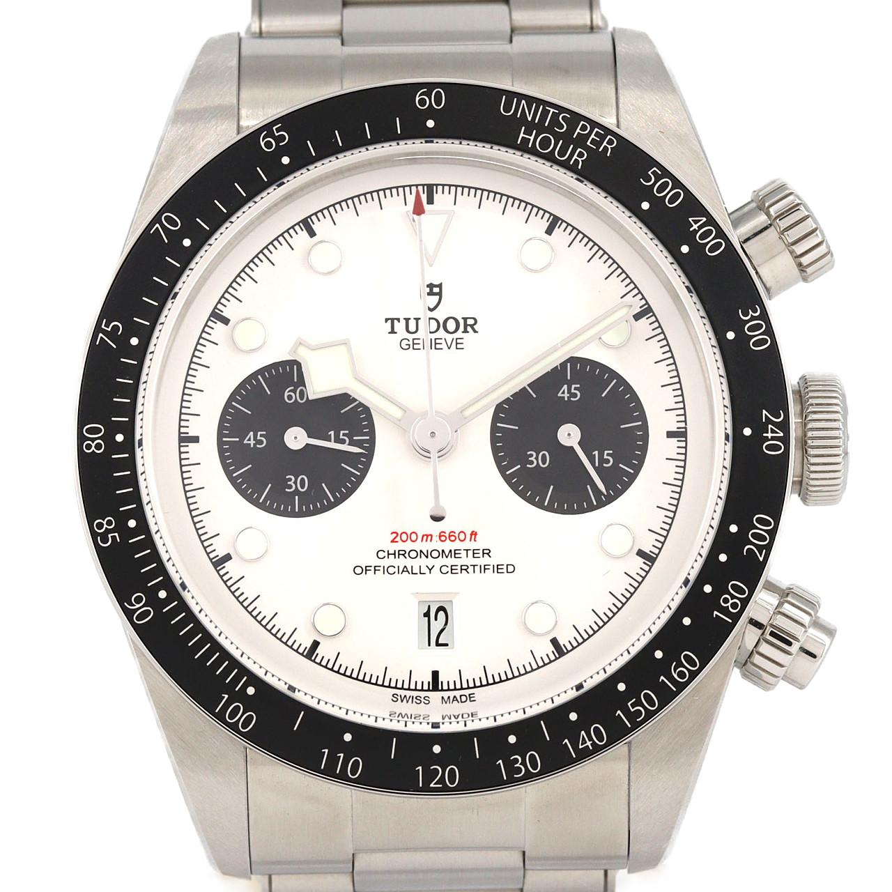 チューダー/チュードル ブラックベイクロノ M79360N-0002 SS 自動巻