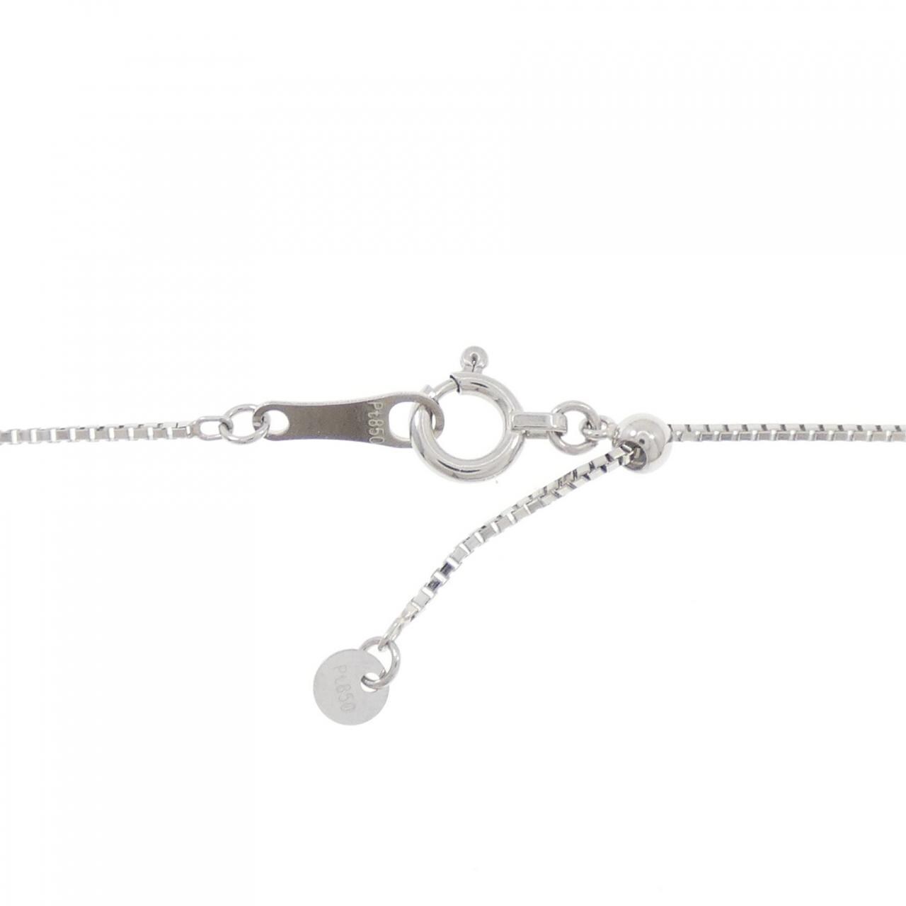 PT950/PT850 ダイヤモンド ネックレス 0.30CT