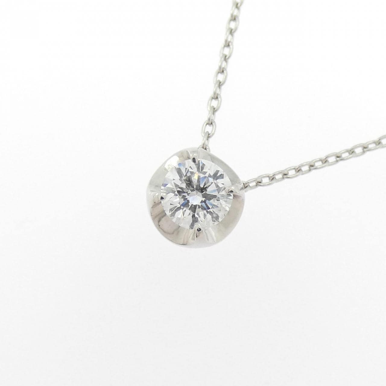 クミキョク ダイヤモンド ネックレス 0.24CT
