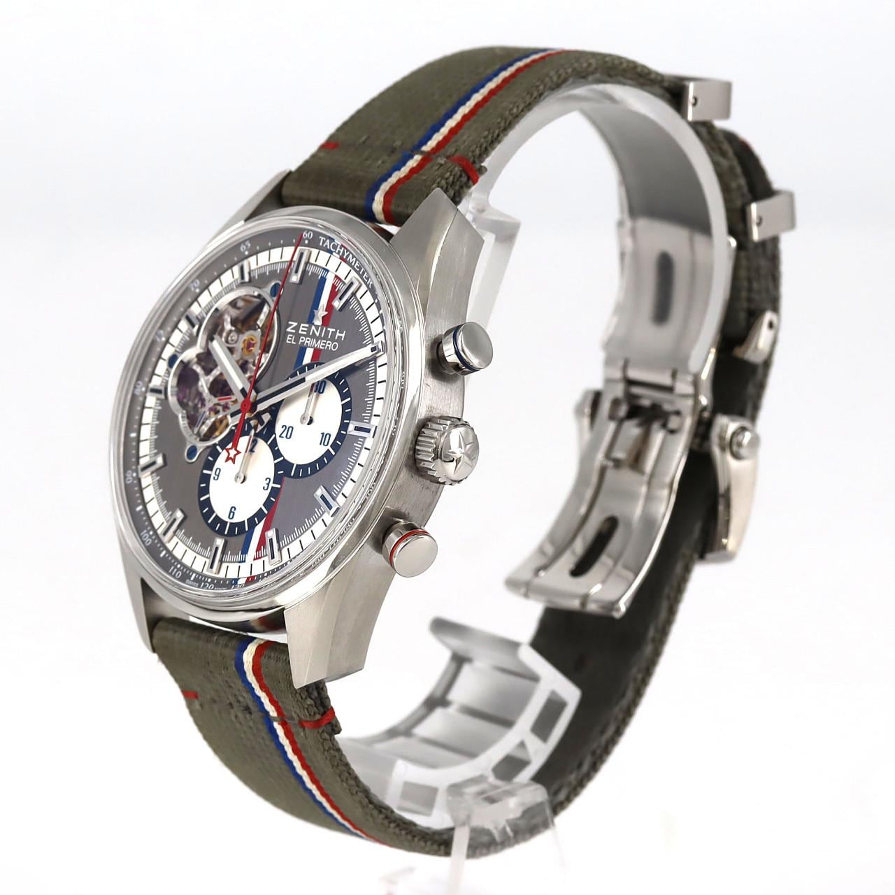 ゼニス クロノマスター1969ツールオートエディション 03.2046.4061/91.C769 SS 自動巻