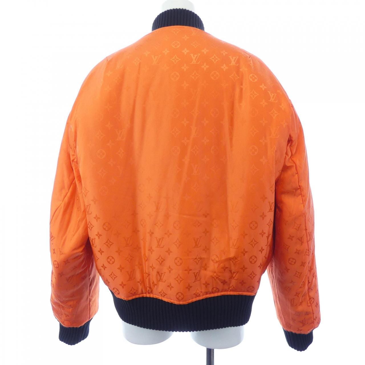 ルイヴィトン LOUIS VUITTON リバーシブルボンバージャケット HLB05WINE ブルゾン