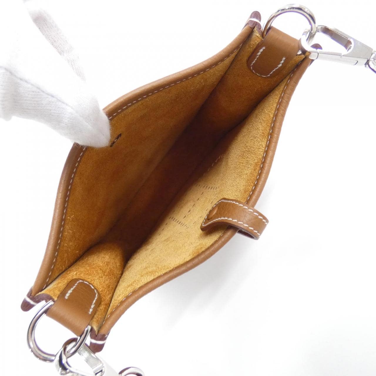 エルメス マキシキャドリーユ エヴリン アマゾン 16cm 083433CK ショルダーバッグ