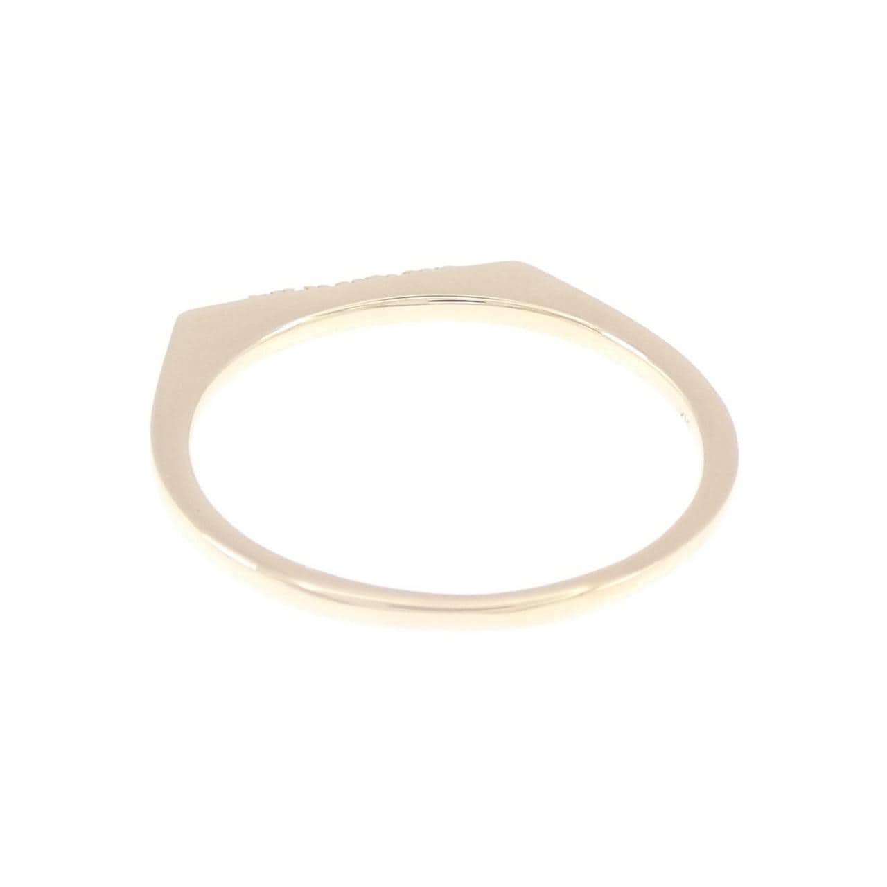 K10YG ダイヤモンド リング 0.03CT