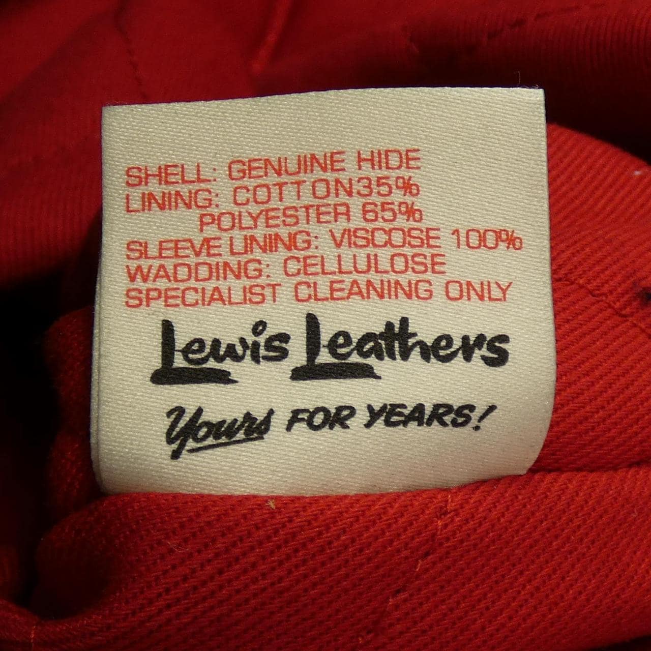 Lewis皮革LEWIS LEATHERS皮革騎士夾克