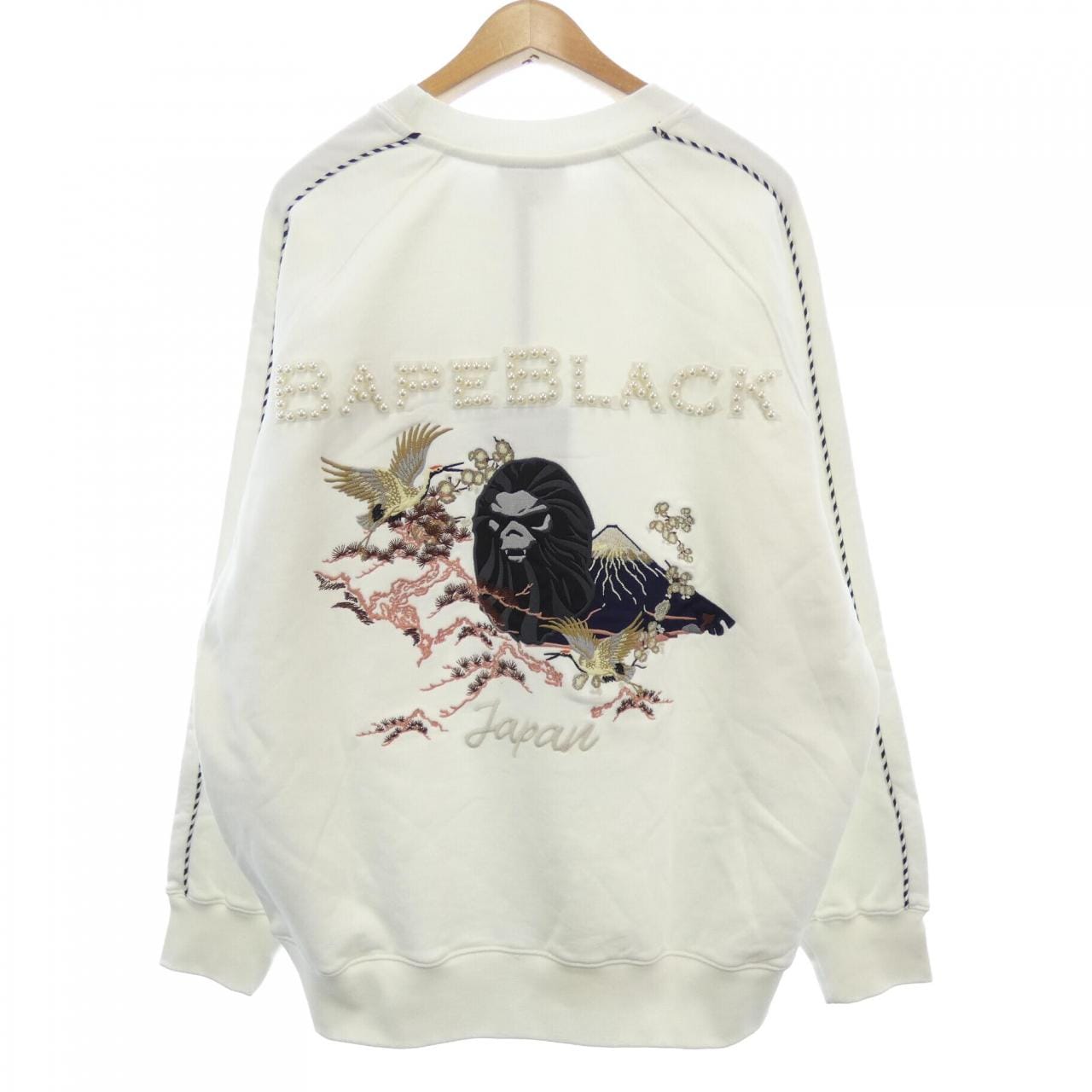 BAPE BLACK スウェット