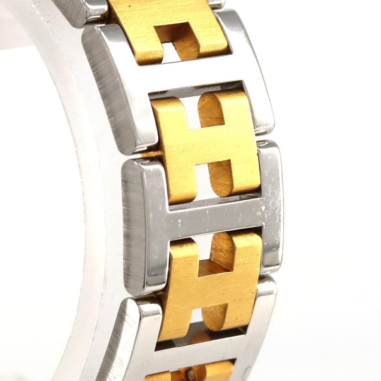 【ノーメンテナンス特価】エルメス クリッパー コンビ SSxYG クォーツ