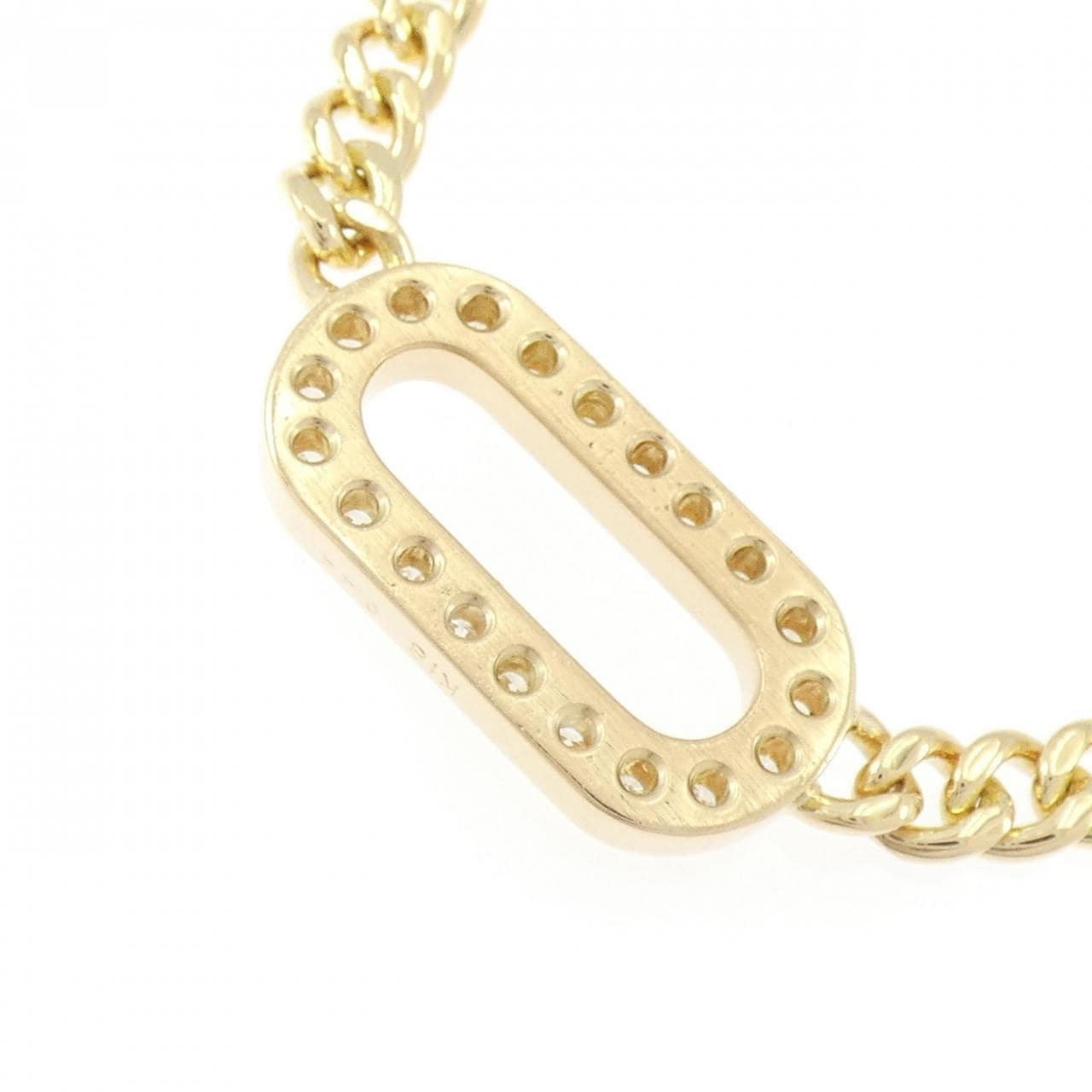 K18YG ダイヤモンド ネックレス 0.44CT