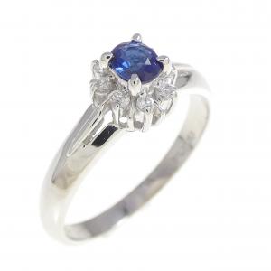 PT900 サファイヤ リング 0.25CT