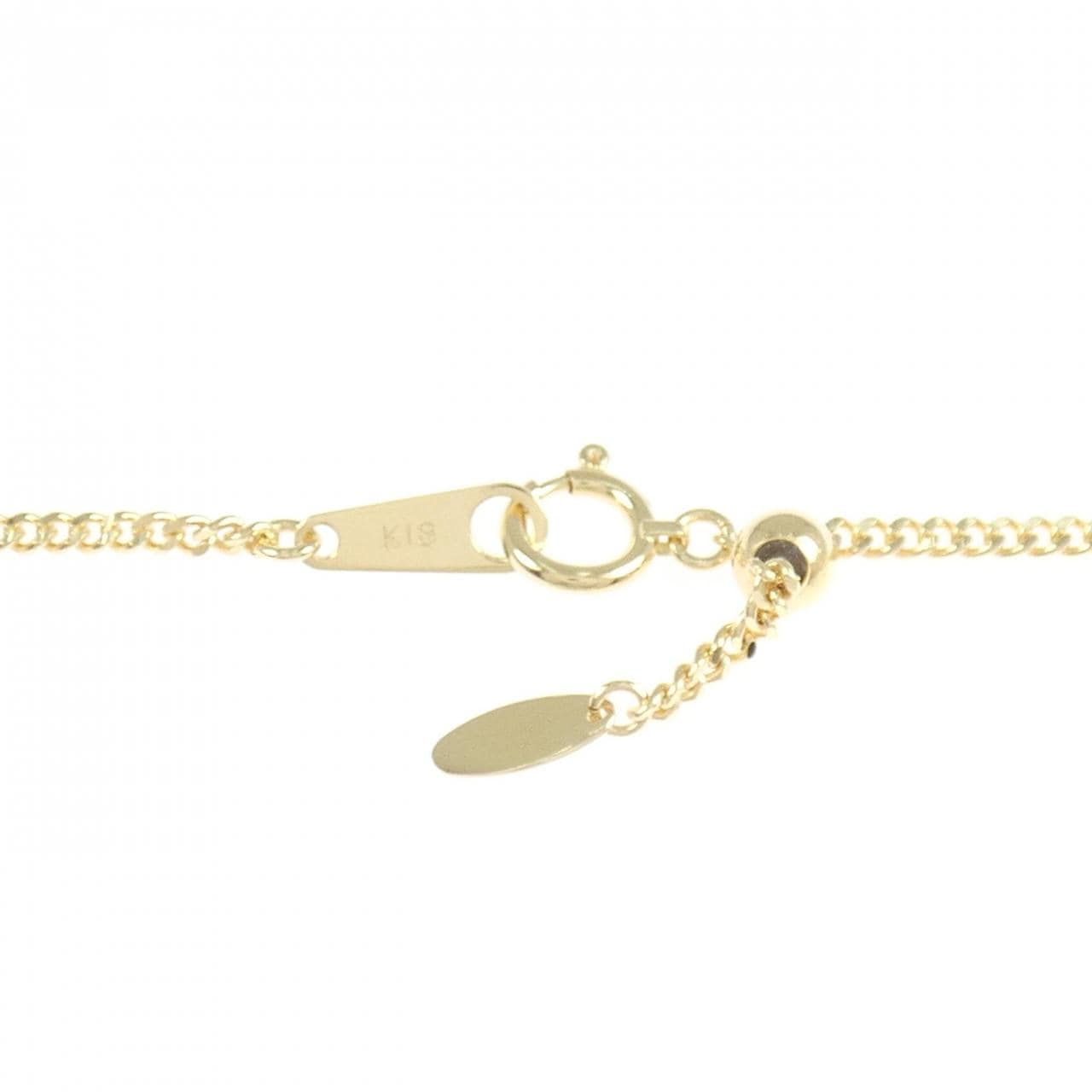 K18YG necklace
