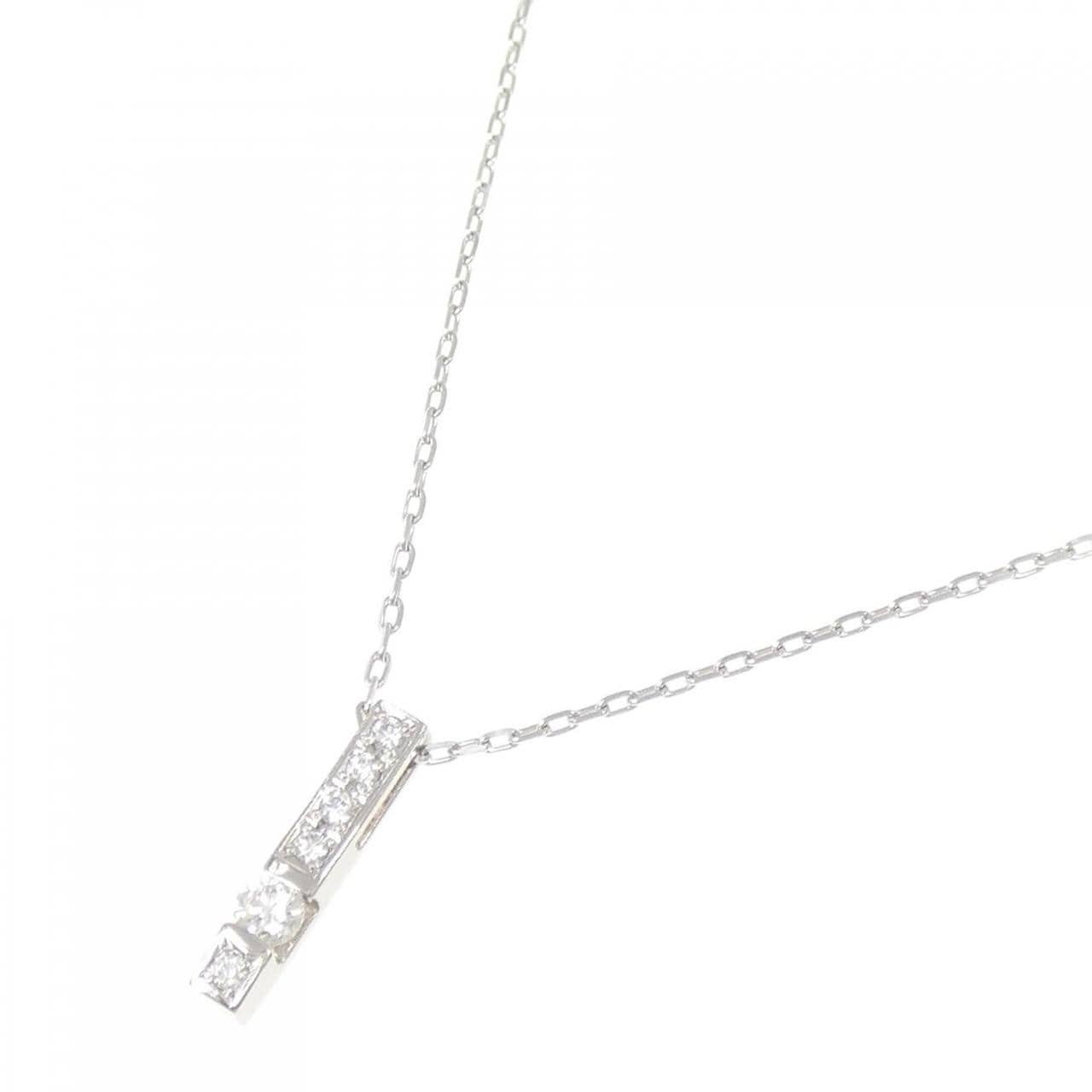 PT900/PT850 ダイヤモンド ネックレス 0.12CT