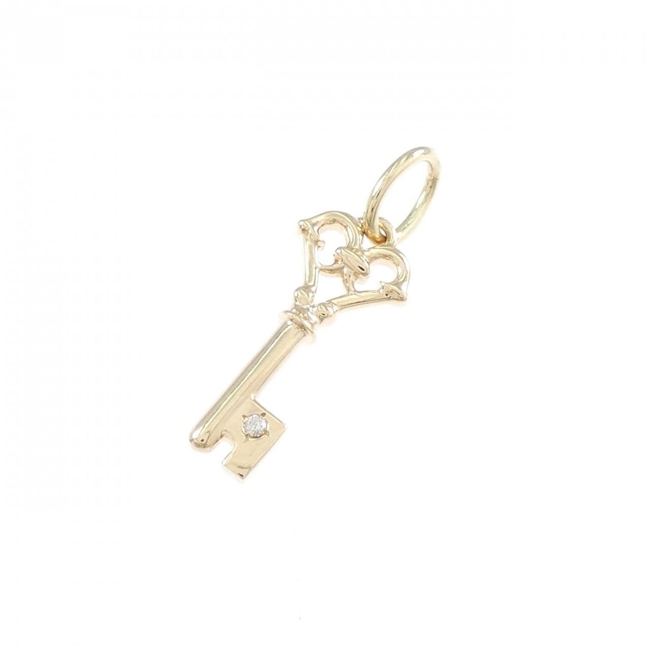 アガット ダイヤモンド ペンダント 0.01CT