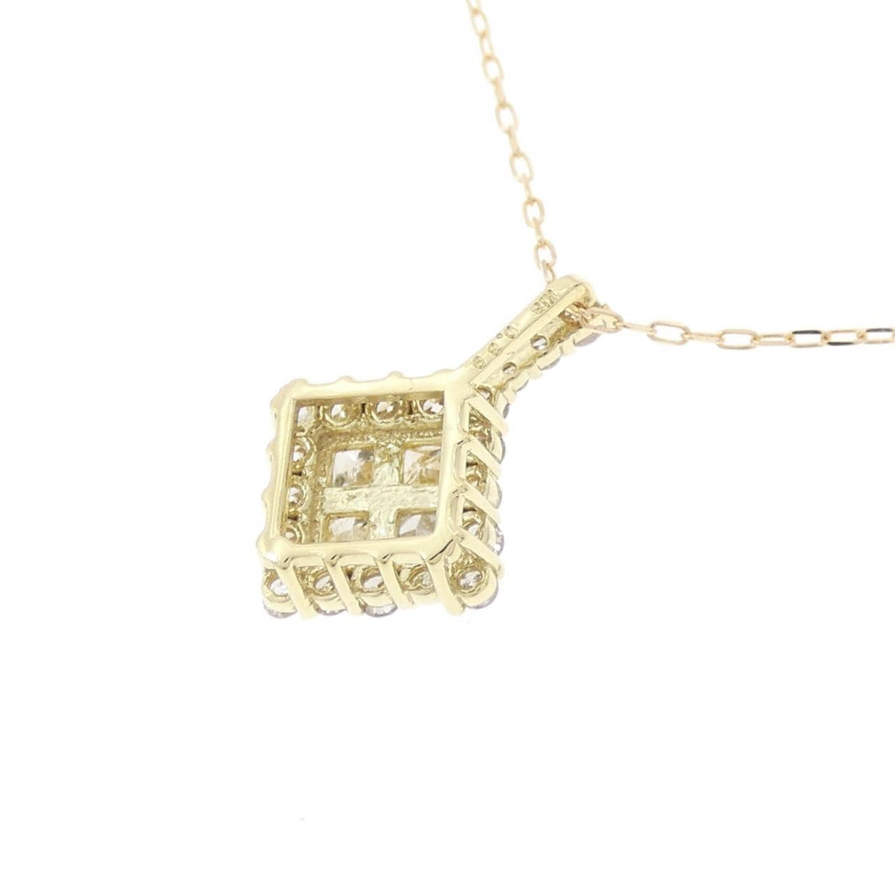 [BRAND NEW] K18YG Diamond Necklace 0.39CT