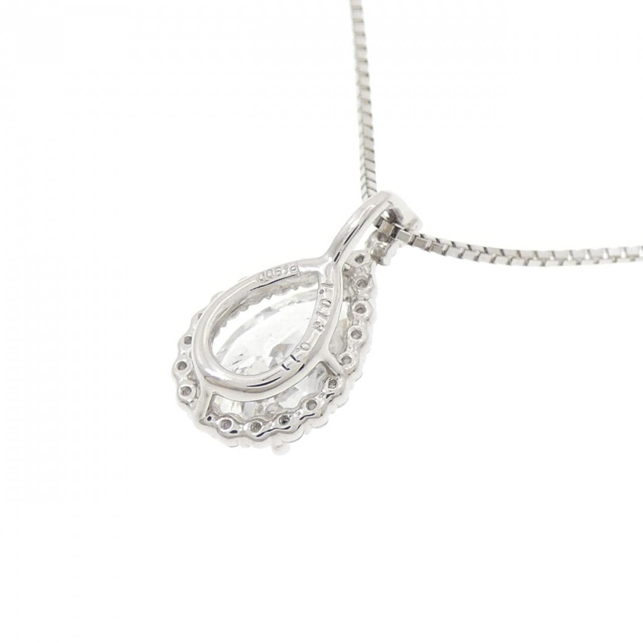 PT900/PT850 ダイヤモンド ネックレス 1.013CT