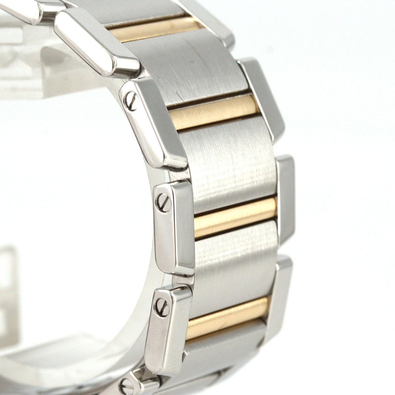 カルティエ タンクフランセーズLM コンビ W51005Q4 SSxYG 自動巻