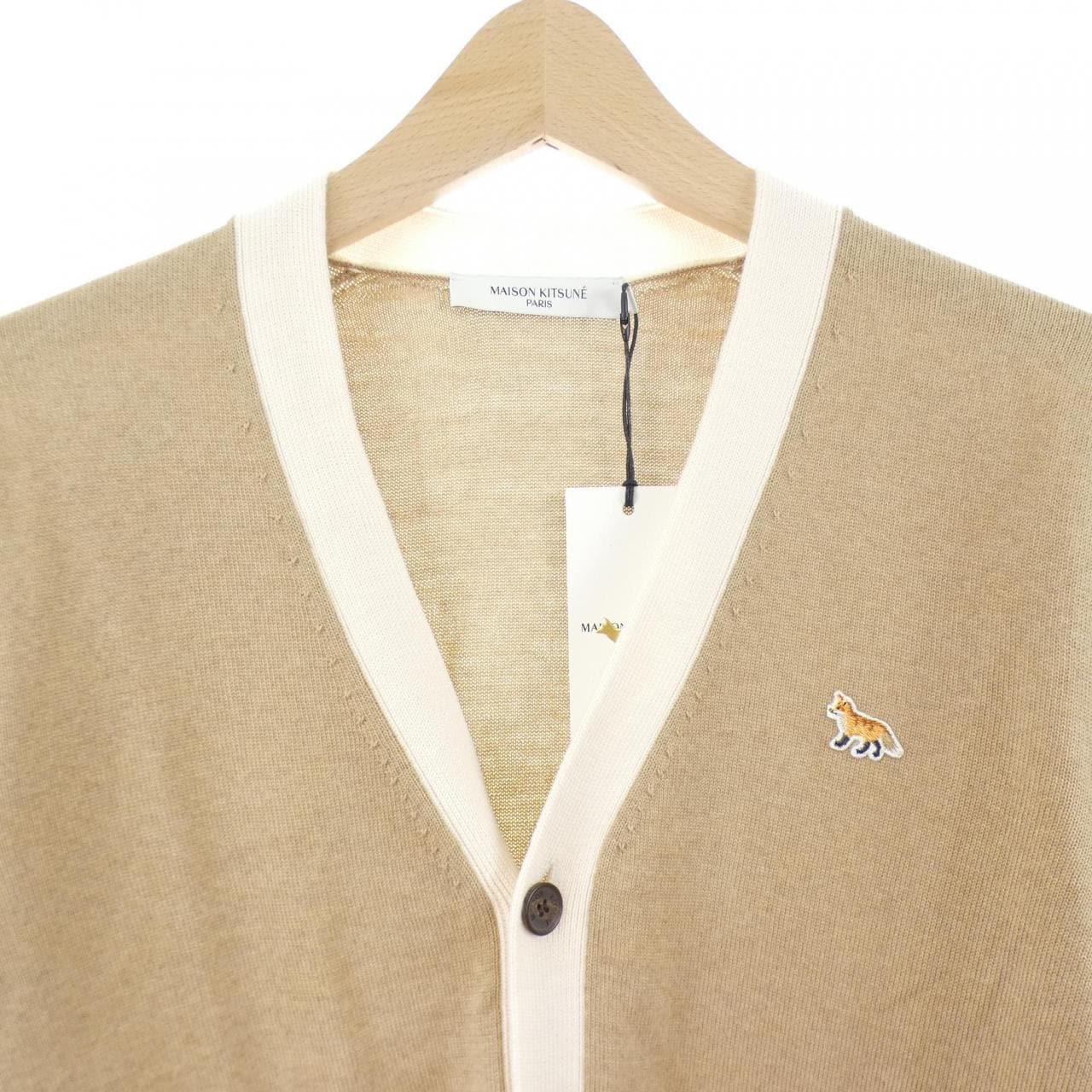 メゾンキツネ MAISON KITSUNE HU00542KT1036 カーディガン