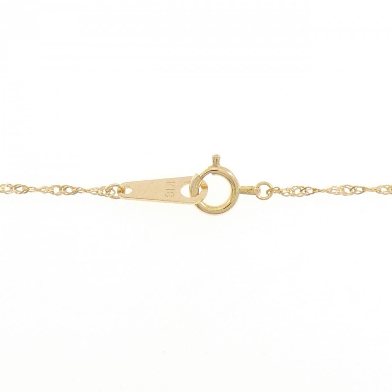 K18YG ルビー ネックレス