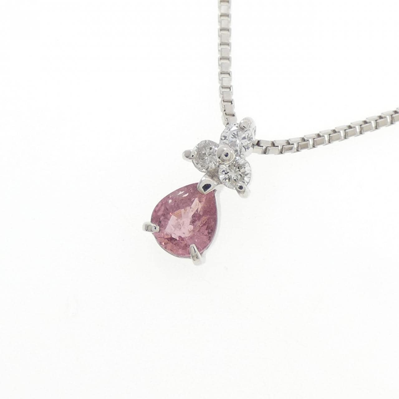 PT900/PT850 サファイヤ ネックレス 0.50CT