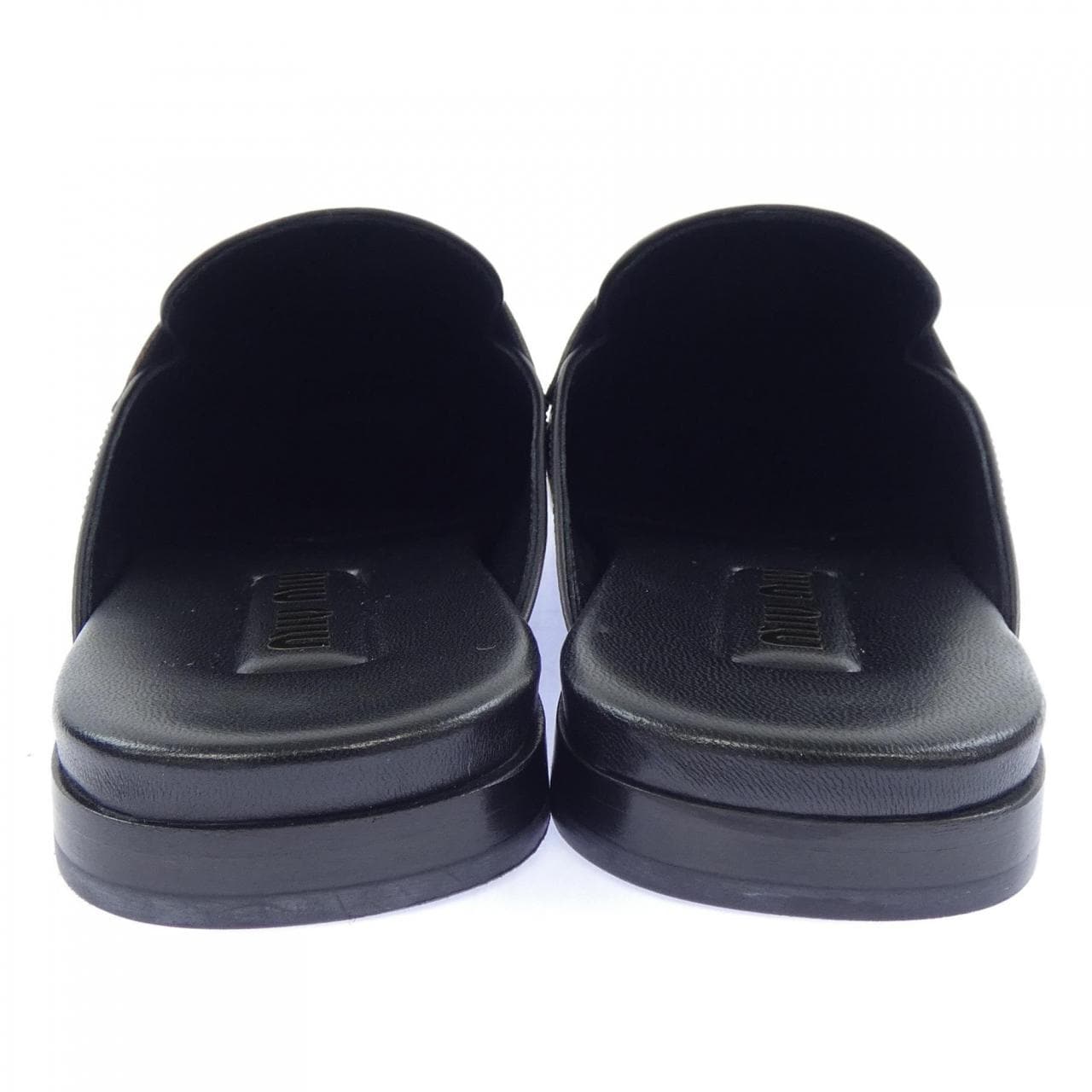 ミュウミュウ MIU MIU BLEACHED LOAFERS 5D326E サンダル