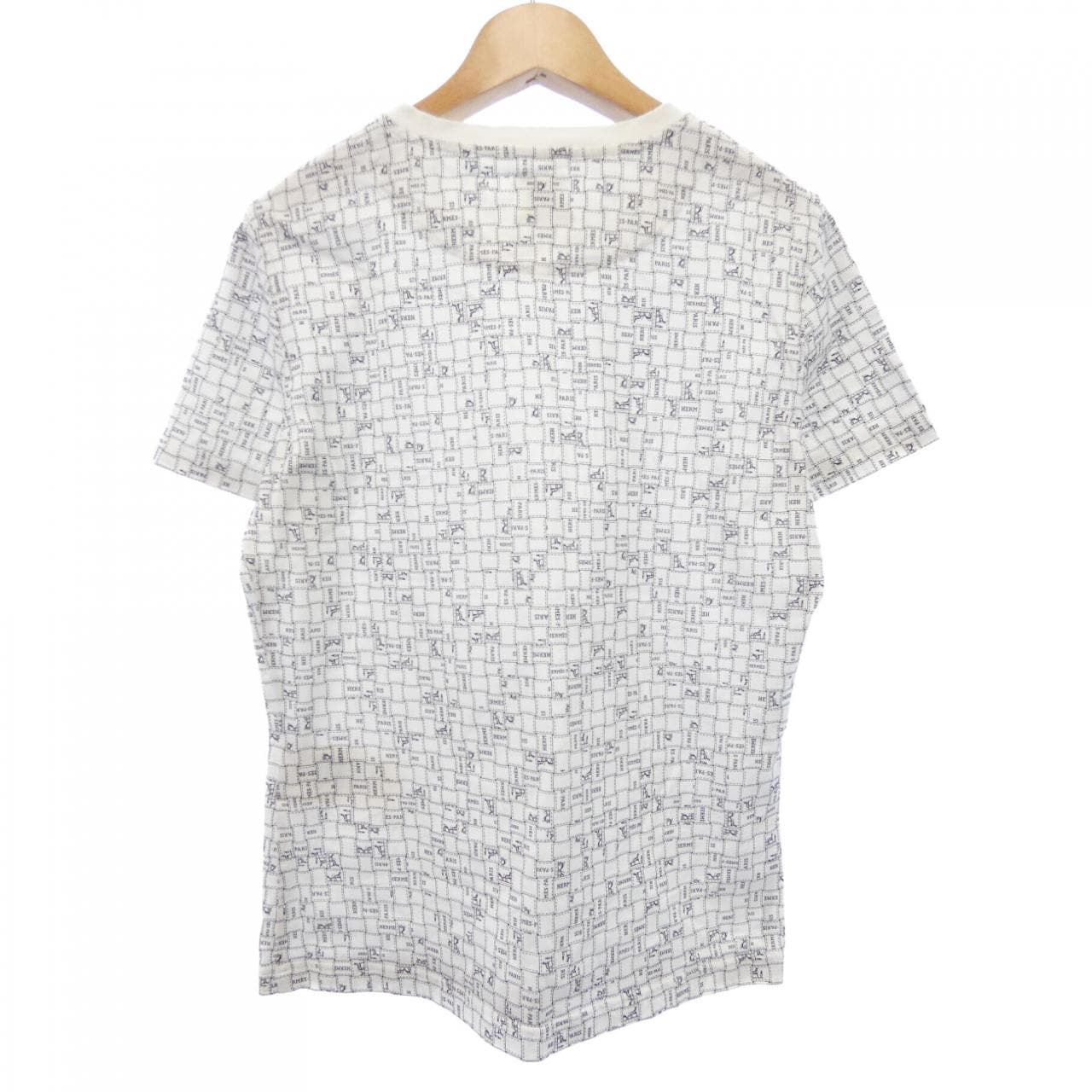 エルメス HERMES BOLDUC AU CARRE ボルデュックチェック 5E4645DK Tシャツ