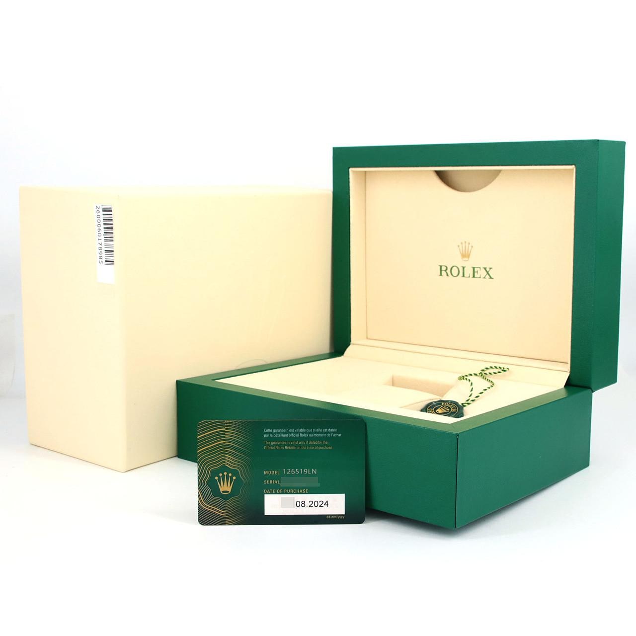 ロレックス デイトナ 126519LN WG 自動巻 ランダム番