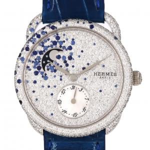 エルメス アルソープティットリュンヌ /3D･ラグD&S AR7.D91 WG 自動巻