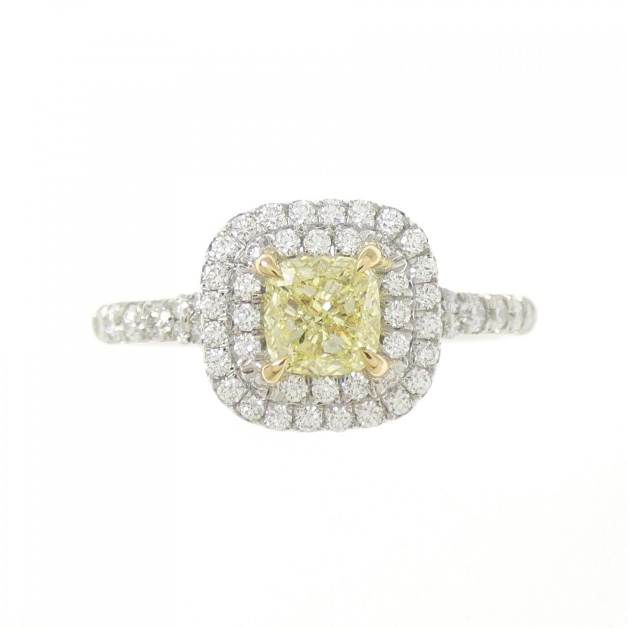 ティファニー ソレスト リング 0.54CT FIY VS2