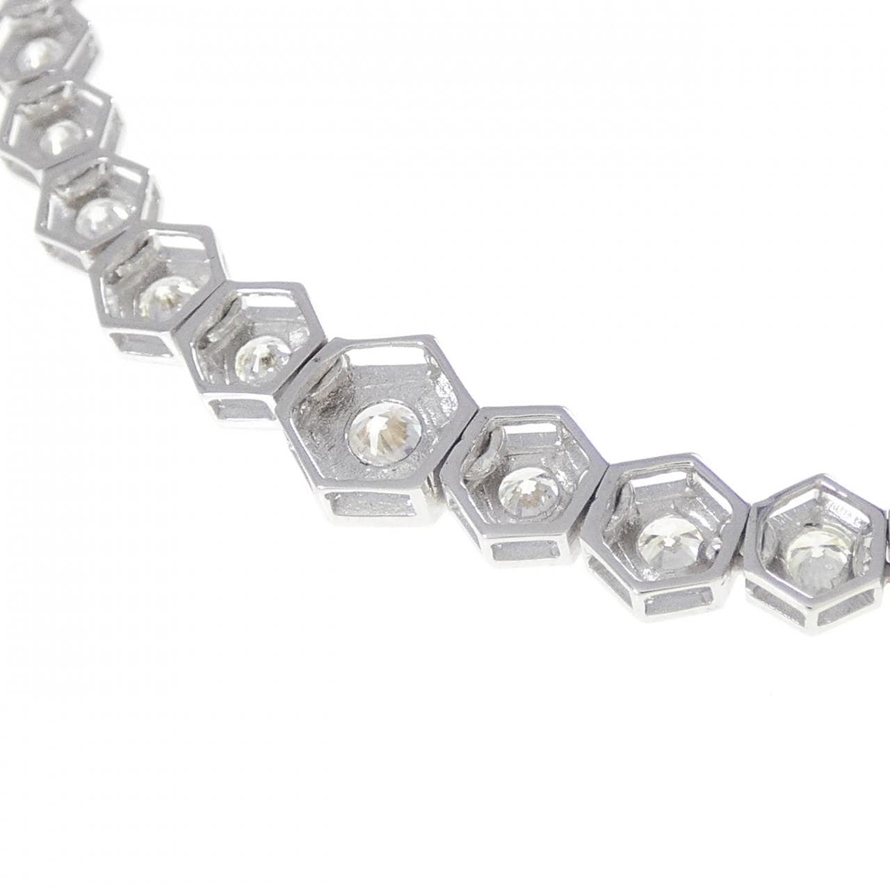 K18WG ダイヤモンド ネックレス 3.00CT